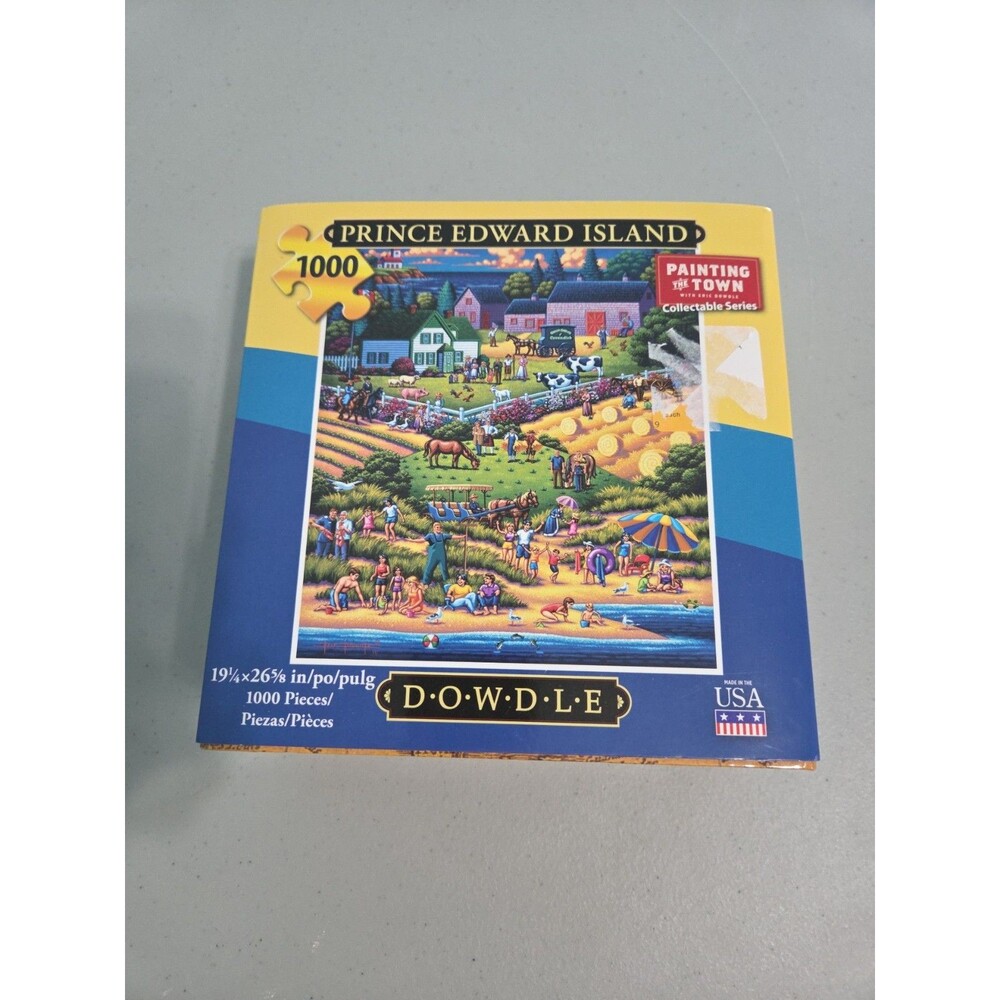 Dowdle Puzzle, 1000 pieces, "Prince Edward Island" - Painting the Town Series